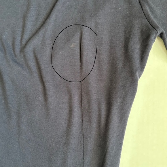 Boden Dress Women's Navy Blue Wrap Style V-Neck ½ Sleeve 10R - Picture 12 of 12